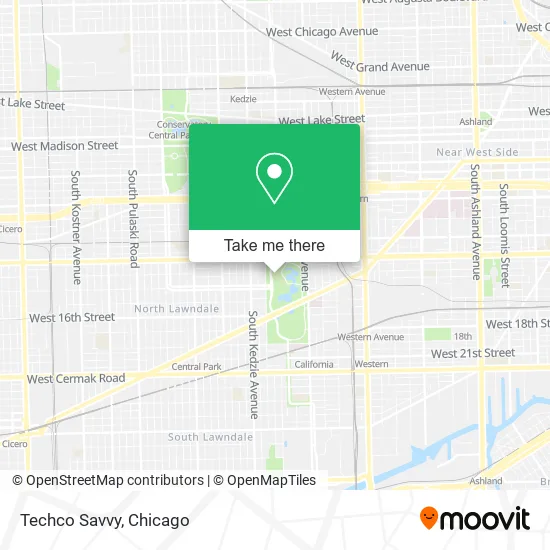 Techco Savvy map
