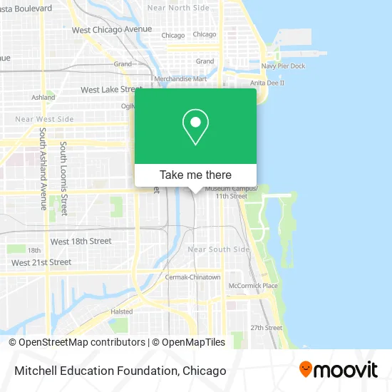 Mitchell Education Foundation map