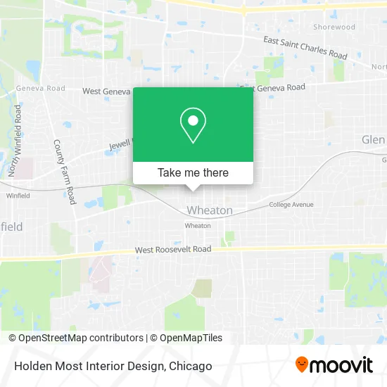 Holden Most Interior Design map