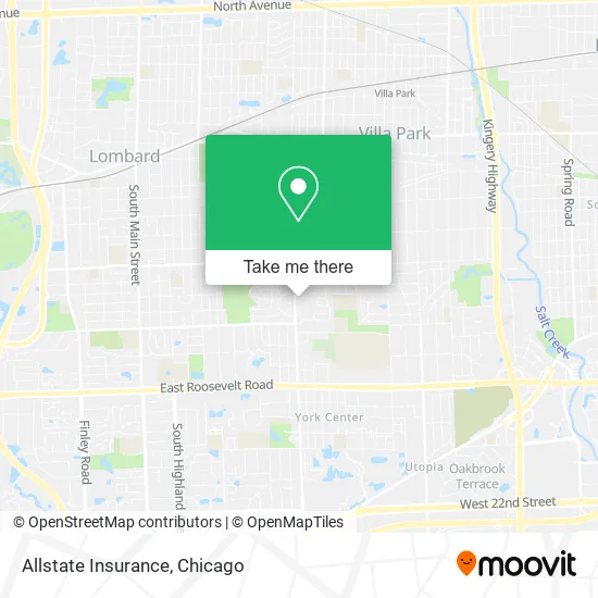 Allstate Insurance map