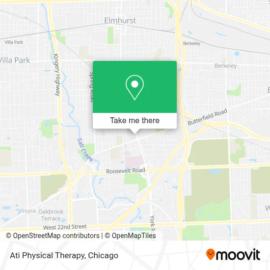 Ati Physical Therapy map
