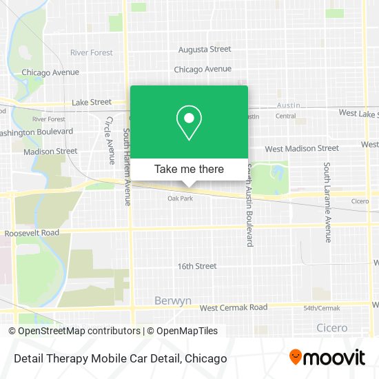 Detail Therapy Mobile Car Detail map