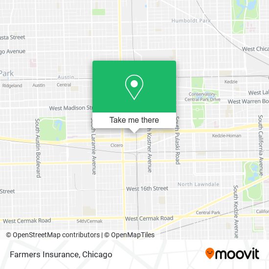 Farmers Insurance map