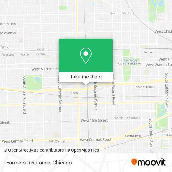 Farmers Insurance map