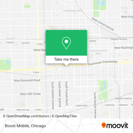 Boost Mobile map