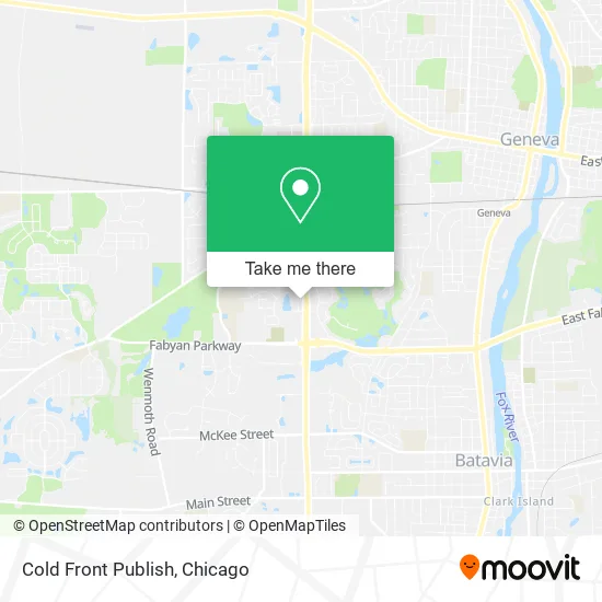 Cold Front Publish map