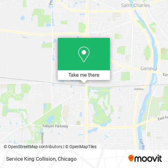 Service King Collision map
