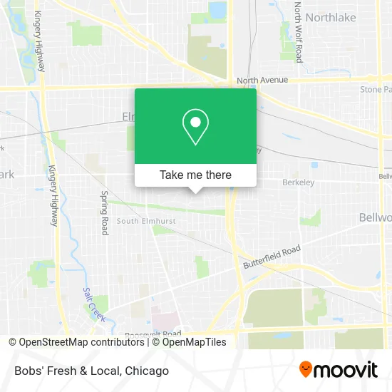 Bobs' Fresh & Local map