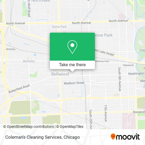 Coleman's Cleaning Services map