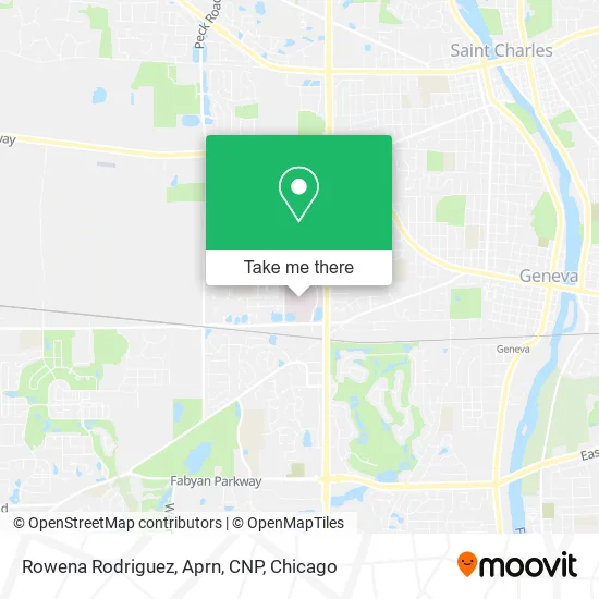 Rowena Rodriguez, Aprn, CNP map