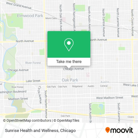 Sunrise Health and Wellness map