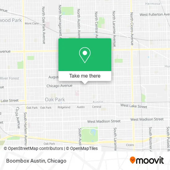 Boombox Austin map