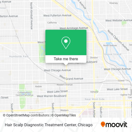 Mapa de Hair Scalp Diagnostic Treatment Center