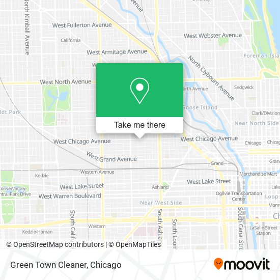 Green Town Cleaner map