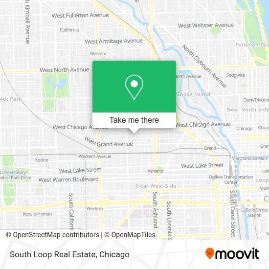 South Loop Real Estate map