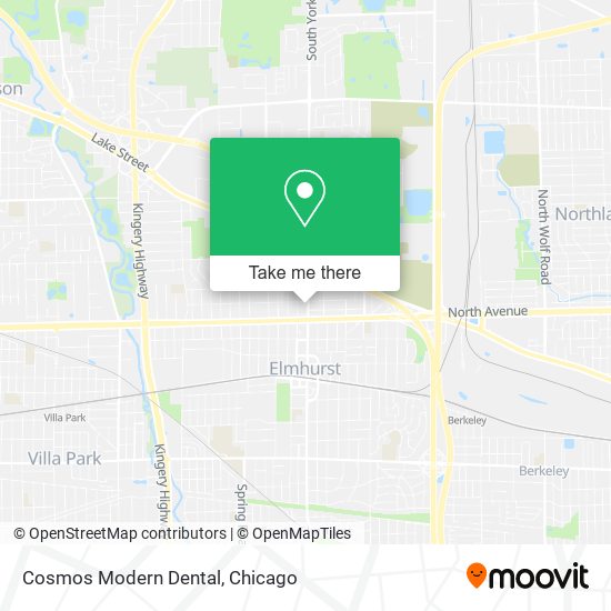 Mapa de Cosmos Modern Dental