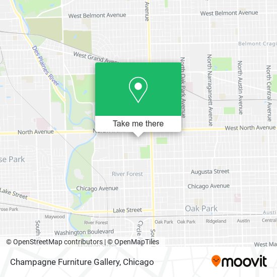 Mapa de Champagne Furniture Gallery
