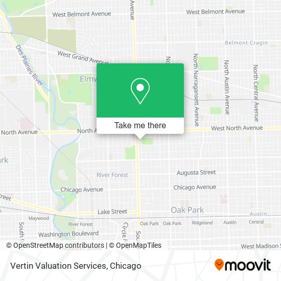 Vertin Valuation Services map