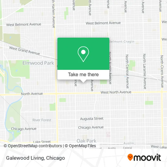 Galewood Living map
