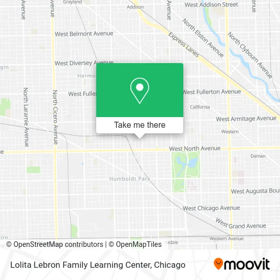 Lolita Lebron Family Learning Center map