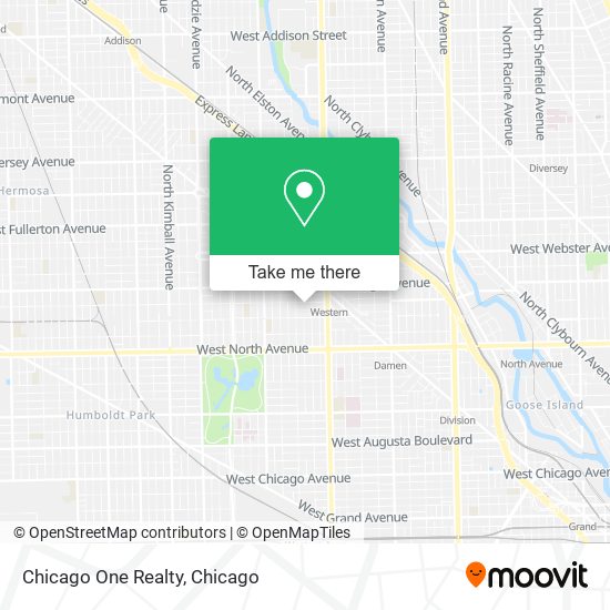 Mapa de Chicago One Realty