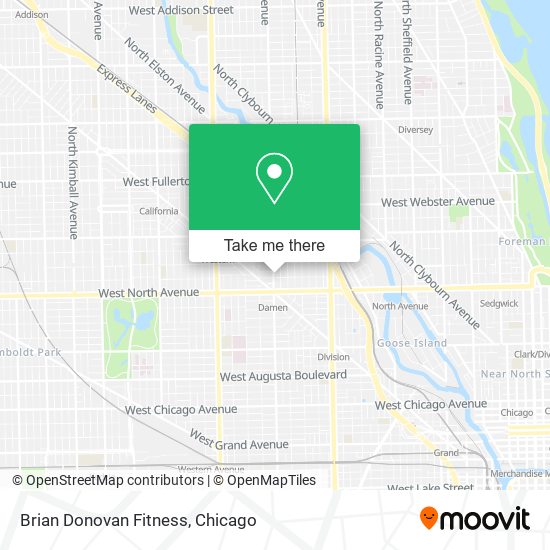 Brian Donovan Fitness map