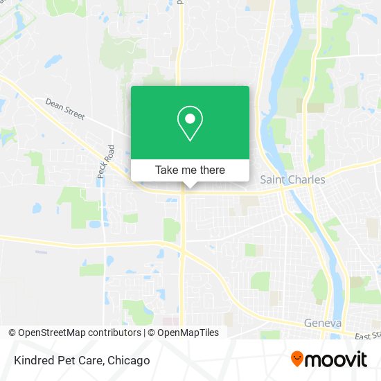 Kindred Pet Care map