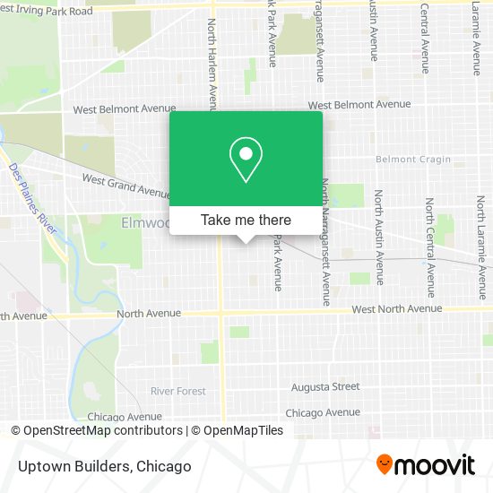 Mapa de Uptown Builders