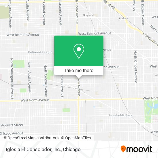 Iglesia El Consolador, inc. map