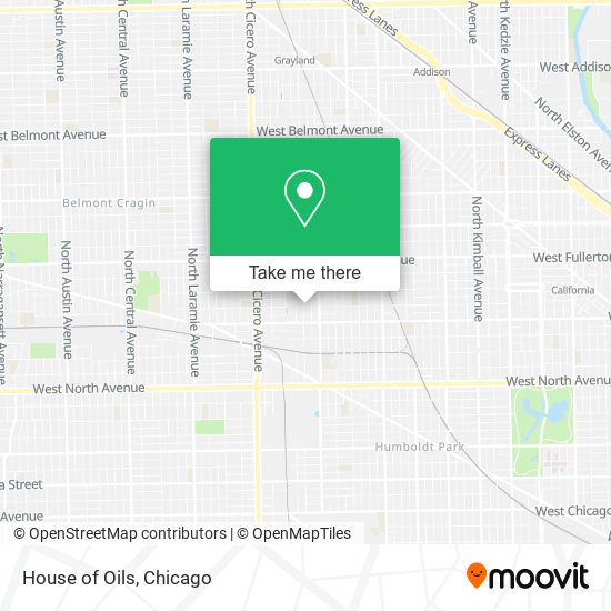 Mapa de House of Oils