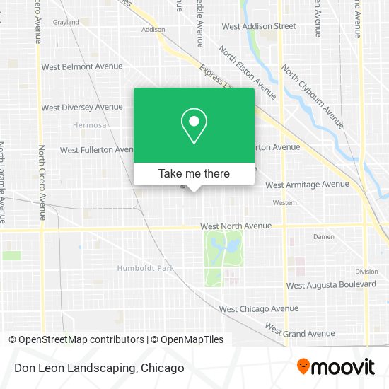 Don Leon Landscaping map