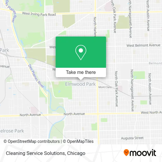 Cleaning Service Solutions map