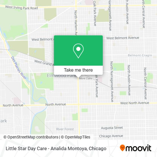 Little Star Day Care - Analida Montoya map