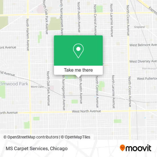 MS Carpet Services map