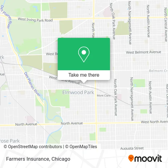 Farmers Insurance map