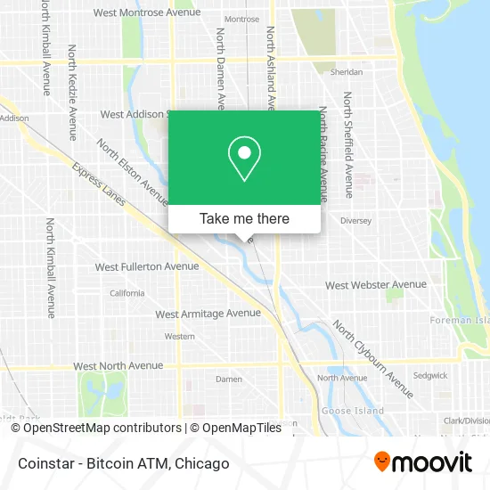 Coinstar - Bitcoin ATM map