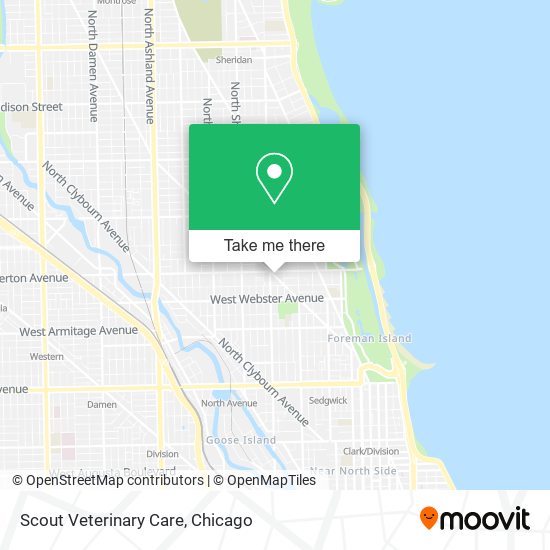 Scout Veterinary Care map