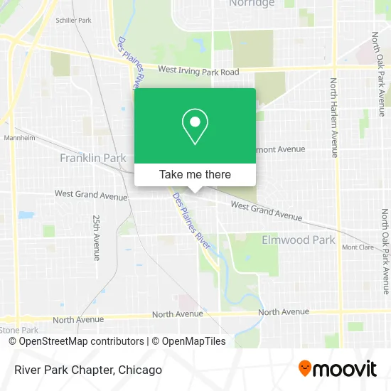 River Park Chapter map