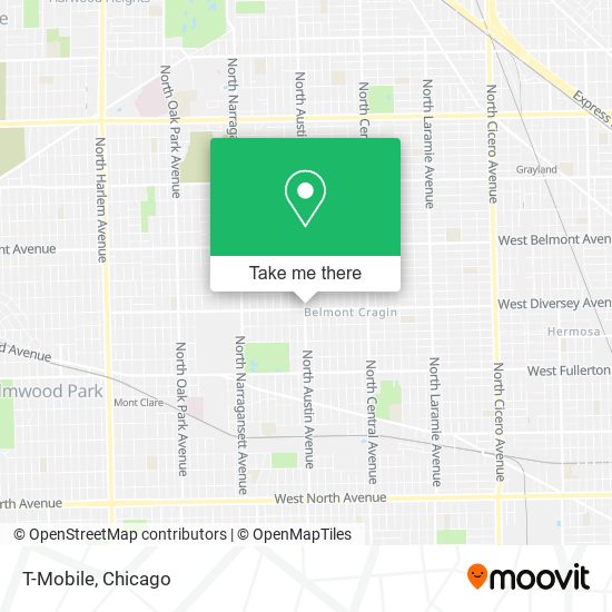 T-Mobile map