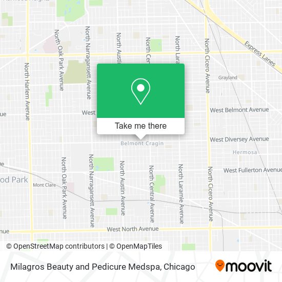 Milagros Beauty and Pedicure Medspa map