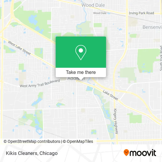 Kikis Cleaners map