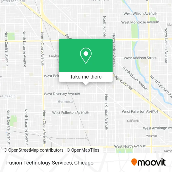 Fusion Technology Services map