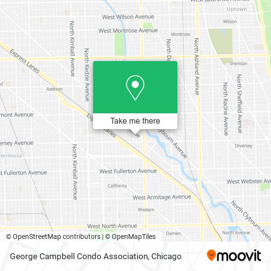 George Campbell Condo Association map