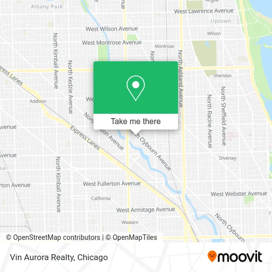 Vin Aurora Realty map