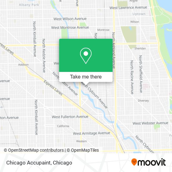 Chicago Accupaint map