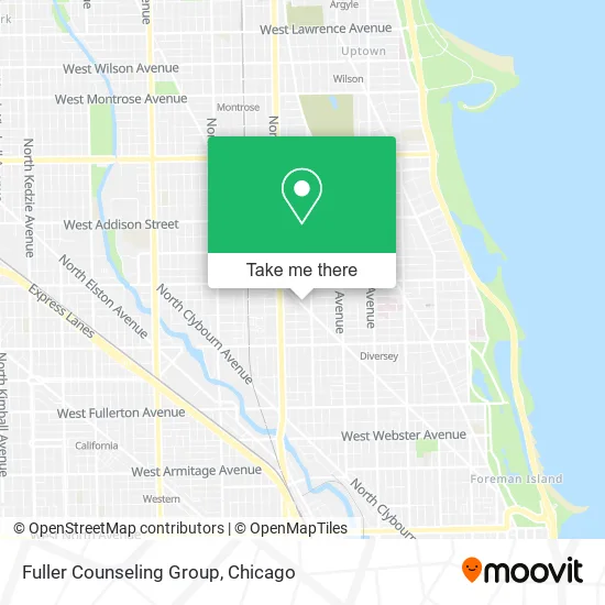Fuller Counseling Group map