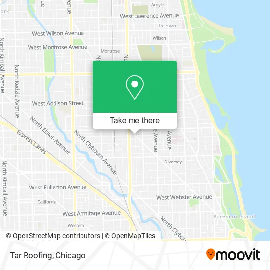 Tar Roofing map
