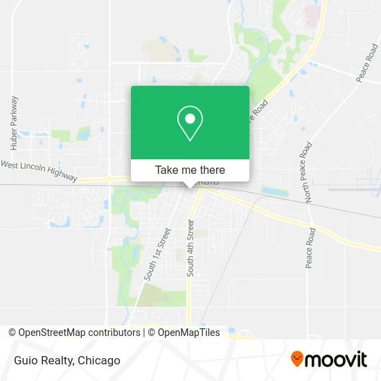 Guio Realty map
