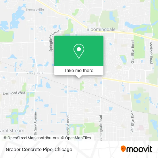 Graber Concrete Pipe map