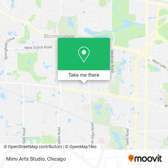 Mimi Arts Studio map